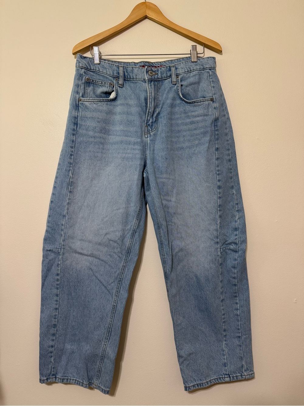 Lucky Brand Barrel Leg Light Wash Jeans
